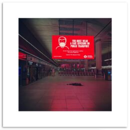 STEFDIES in Tube Station Canary Wharf, London, UK - Limited Edition of 75