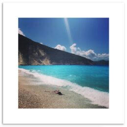 Triptych STEFDIES in Kefalonia, Greece - Limited Edition of 50